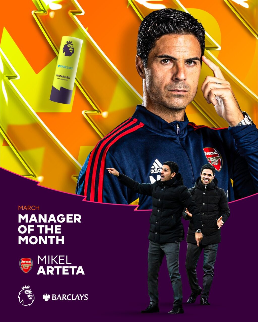 Mikel Arteta.