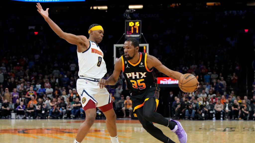 Kevin Durant Leads The Phoenix Suns In Beating Denver Nuggets