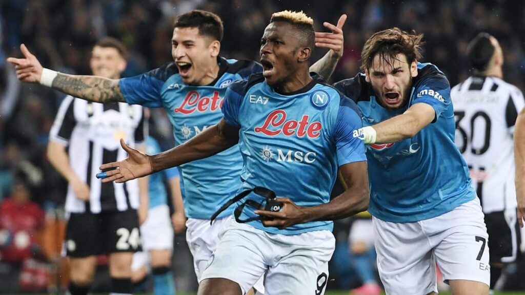 Napoli Win Scudetto After 33 Years Courtesy Of Victor Osimhen Goal ...